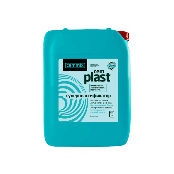 Суперпластификатор для строительных растворов 5л Cemmix CemPlast