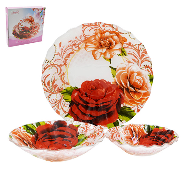 Набор салатников 3пр (уп/8шт) S3020E/3-L017 S3020E/3-L017