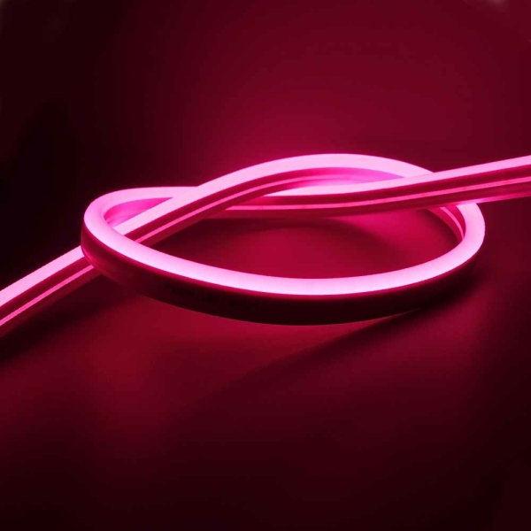 Лента "Гибкий Неон" 9,6Вт/м 120Лм/м 220В розовый 8*16 2835 NL (505311) 505313 General