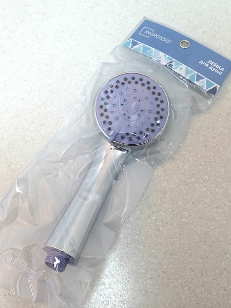 Душевая лейка 5 режимов пластик ING076 INGROSSO