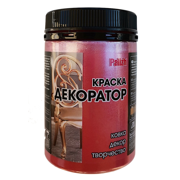 Краска колер акриловая ПалИж №154 богемский рубин 250гр