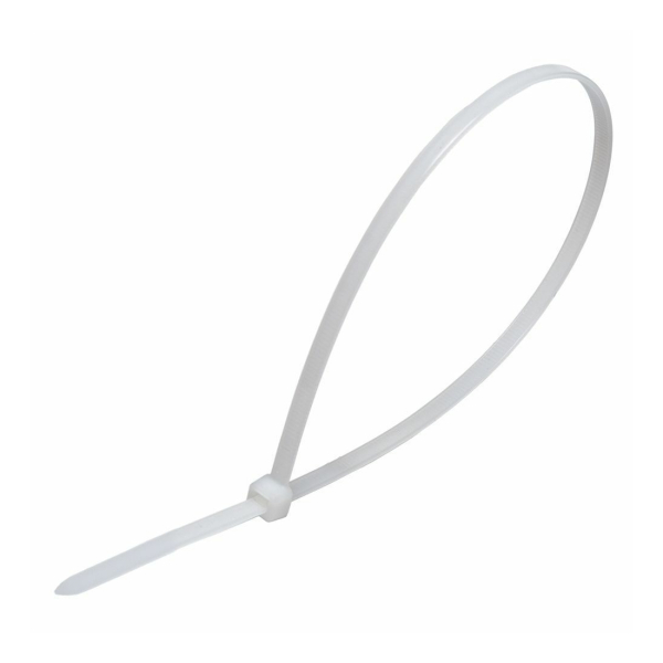 Хомут 3,6*300мм пластик белые Stekker (100шт)