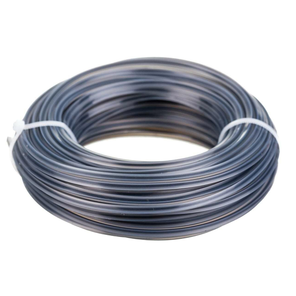 Леска для триммера 2,4мм квадрат с сердечником 15м Дед Банзай