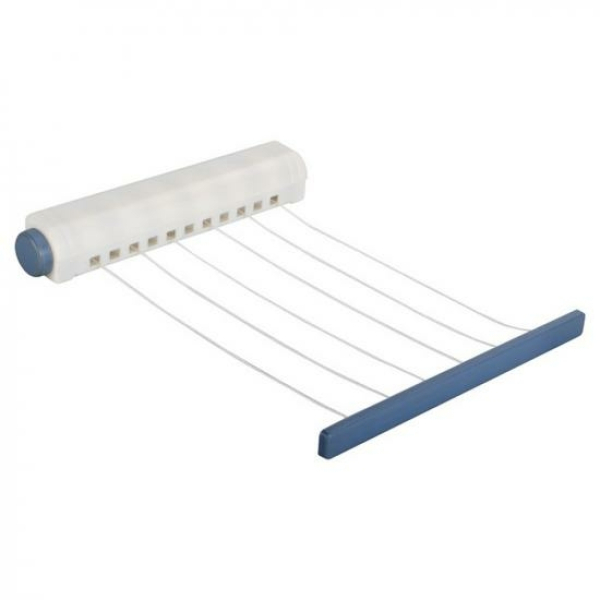 Сушилка пластиковая настенная для белья выдвижная CD-2004 6*3,66 м Рыжий Кот