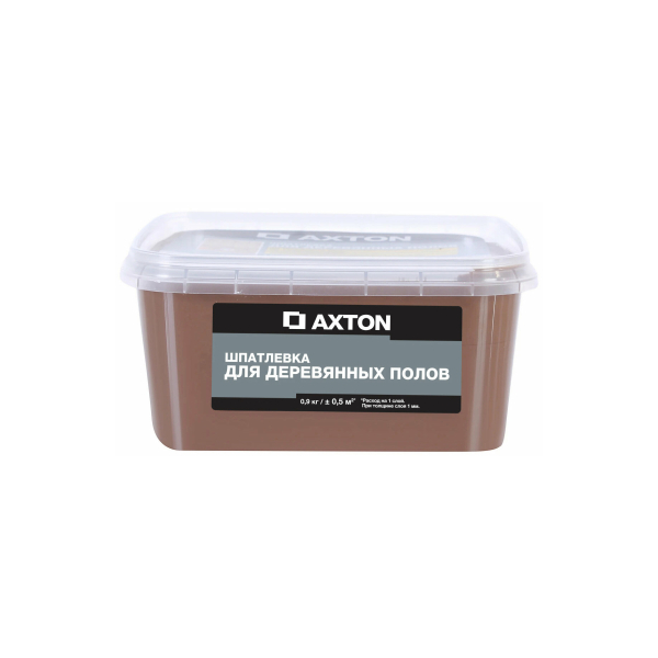 Шпаклевка акриловая для деревянных полов 0,9кг хани Axton