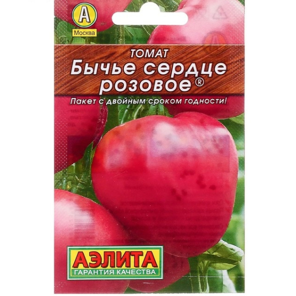 Томат Бычье сердце среднеспелый 20шт Аэлита