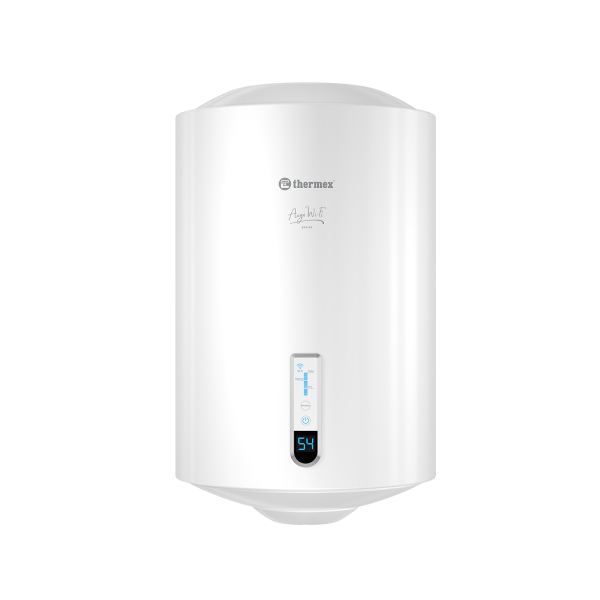 Водонагреватель 80л круглый эмал.бак нерж.ТЭН 1,5кВт Ауга 80V Wi-Fi THERMEX