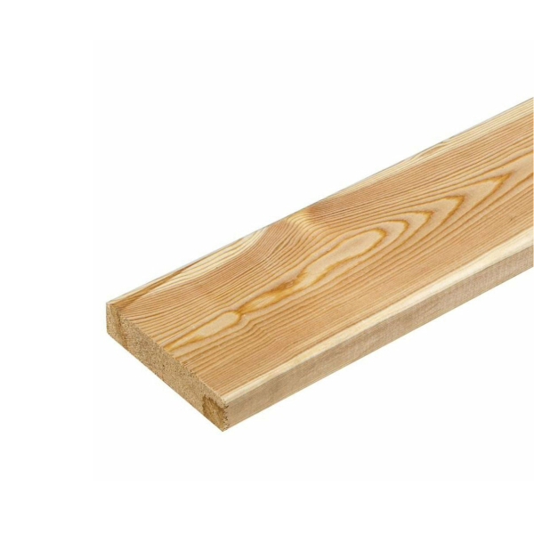 Палубная доска лиственница сорт "Эконом" 110*27*3000 (упак. 6шт)