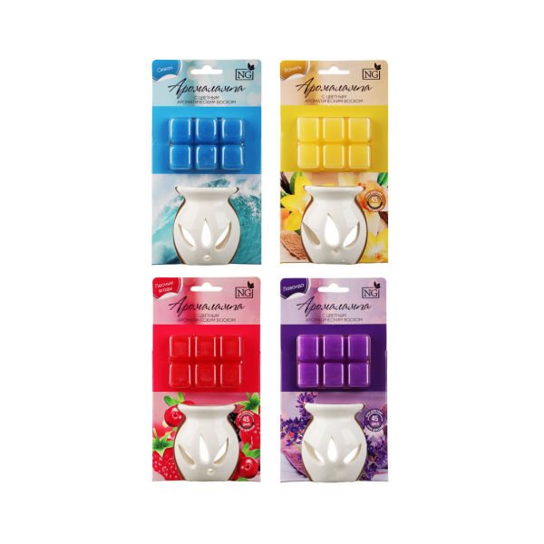 NEW GALAXY Ароматизатор гелевый Purewick 75 мл, 4 аромата (летний бриз, лаванда, цитрус, океан)