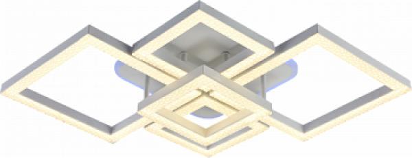 Люстра светодиодная 144Вт+8Вт 3000-6000K DIMMER ПДУ AU62226/5 WH Атмосфера уюта