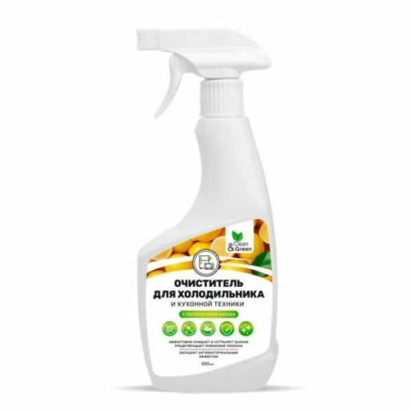 Очиститель для холодильника (с поглотителем запаха) 500мл Clean&Green