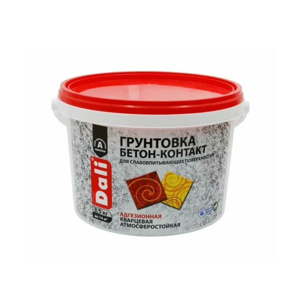 Грунтовка бетон-контакт 3,5кг Dali