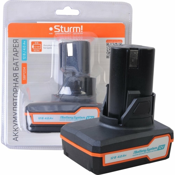 Аккумулятор 12В 4,0А/ч Li-Ion Sturm