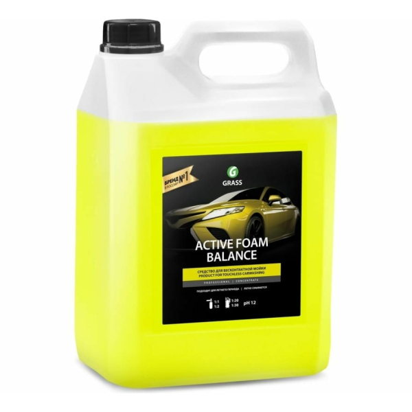 Автошампунь для бесконтактной мойки 5кг Active Foam Balance Grass