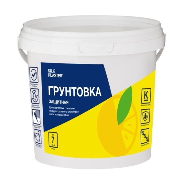 Грунтовка для жидких обоев 1k Silk Plaster