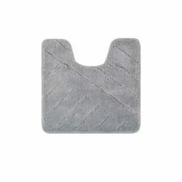 Коврик для туалета с вырезом 40*50см светло-серый BZ-SM45-1 BAIZHENG