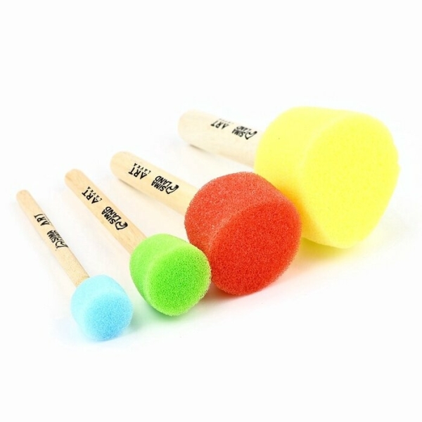 Набор кистей-спонжей для творчества 4шт Art is my Life