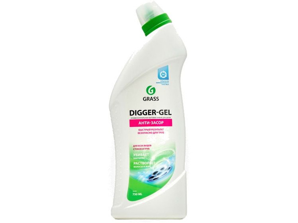 Средство для прочистки труб Digger-gel Professional 1000мл