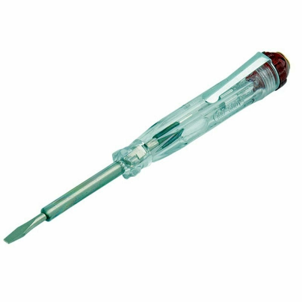 Отвертка-пробник индикатор до 100-500V 130мм 56515F FINSHARK