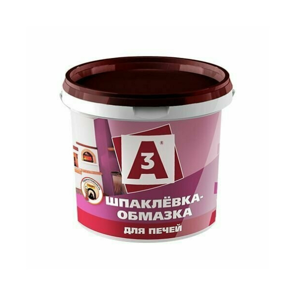 Шпаклевка-обмазка для печей 1,5кг А3