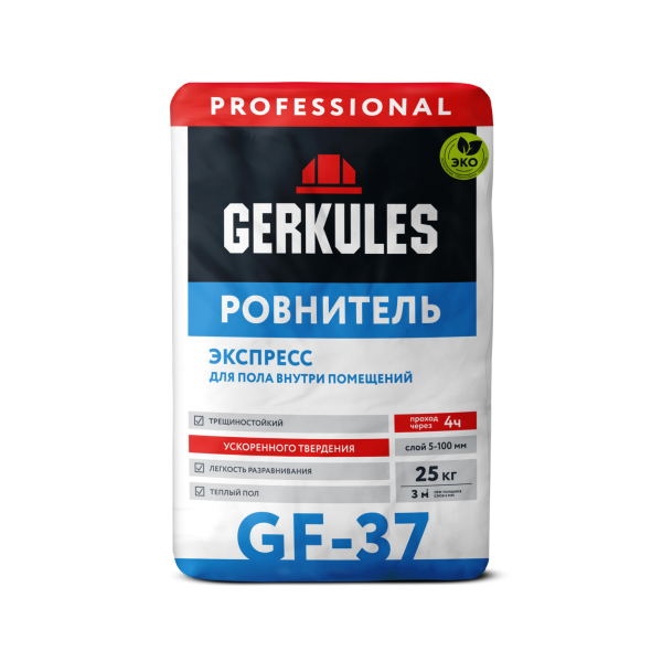 Пол Грубый ровнитель 25кг GF-37 (5-100) Экспресс (Геркулес)