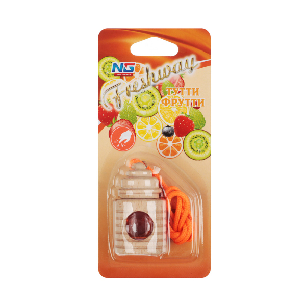 NEW GALAXY Ароматизатор подвесной Freshway, 5 мл,тутти фрутти