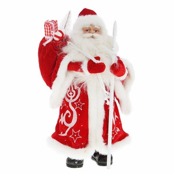 Дед Мороз музыкальный 40см микс NP-5307 Fex