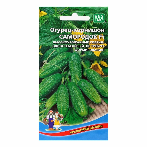 Огурец Самородок среднеранний 10шт Уральский Дачник