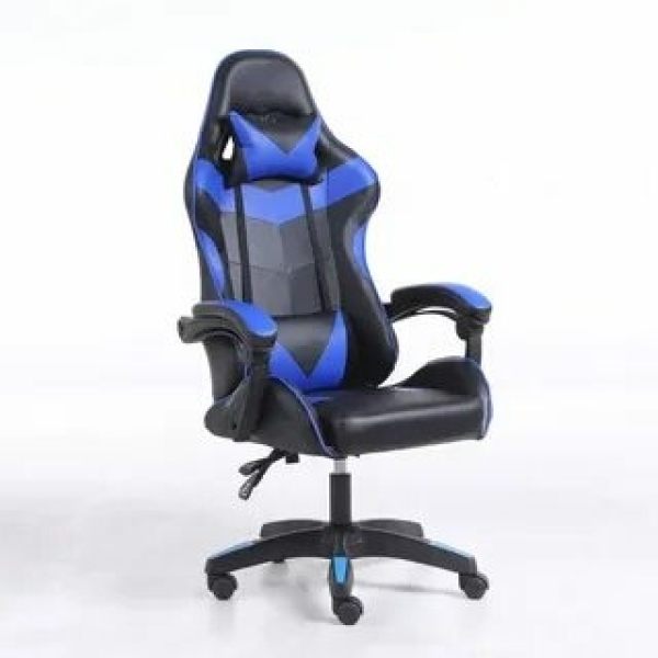 Кресло игровое черно-синее BZ-EC-043