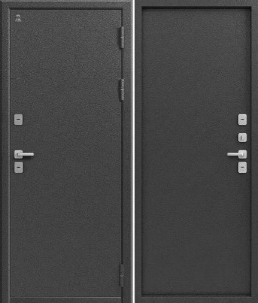 Дверь Т-5 Серебро антик 860*2050 L Центурион (2025)