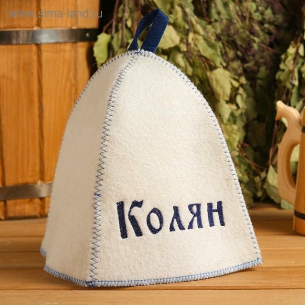 Шапка для бани и сауны Колян ДОБРОПАРОВЪ