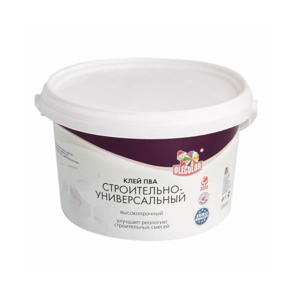 Клей ПВА строительно-универсальный 0,75кг OLECOLOR
