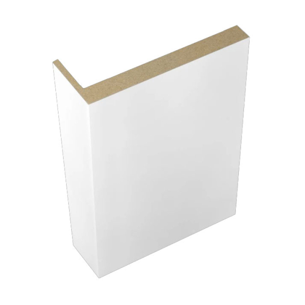 Белый эмалит наличник телескоп 100*25*2150 экошпон VellDoris