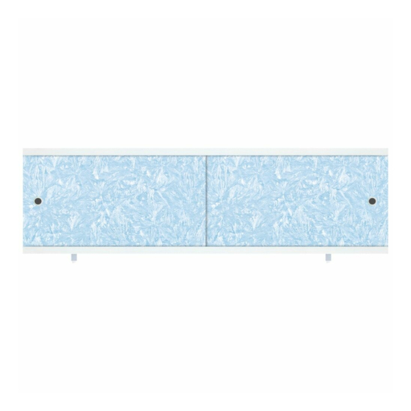 Экран под ванну 170см голубой иней Кварт