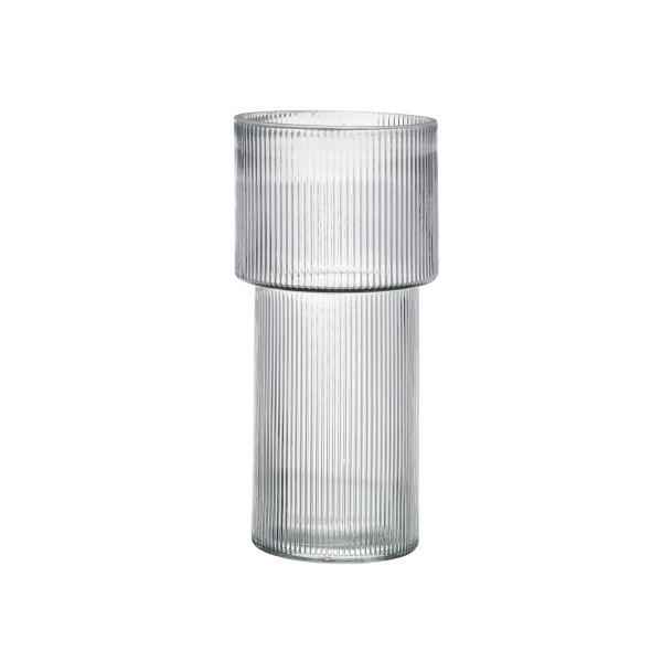 Ваза стеклянная, 9х11х23 см