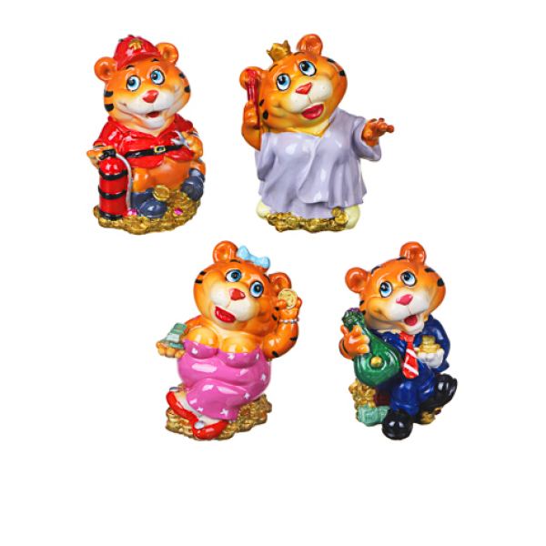 Фигурка полистоун, 12x7x8см, 4 диза