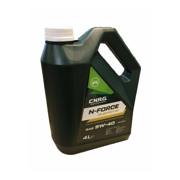 Моторное масло 5W-40 полусинтетическое 4л Сиэнерджи N-Force Supreme SN/CF A3/B4