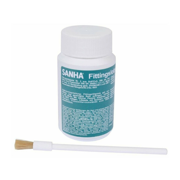 Флюс-паста для медных труб Sanha 250г.