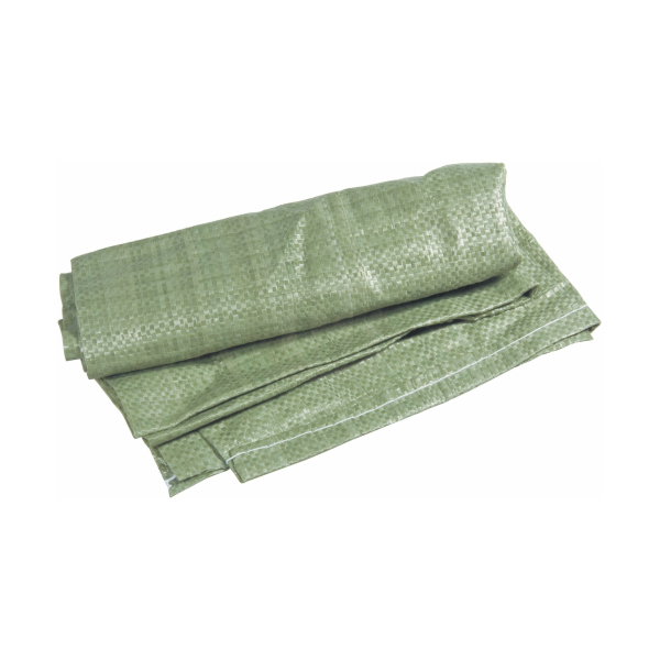 Мешок для строительного мусора полипропиленовый, зеленый (п/п 1 сорт 50 х 90см (±3см) – 35±3 гр.)