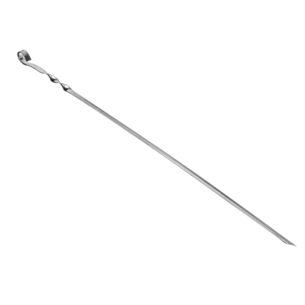 Шампур угловой 550х10х1.5мм, нерж.сталь