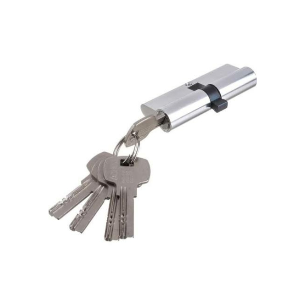Цилиндровый механизм AS2000Key80 35+10+35 CP хром Ajax