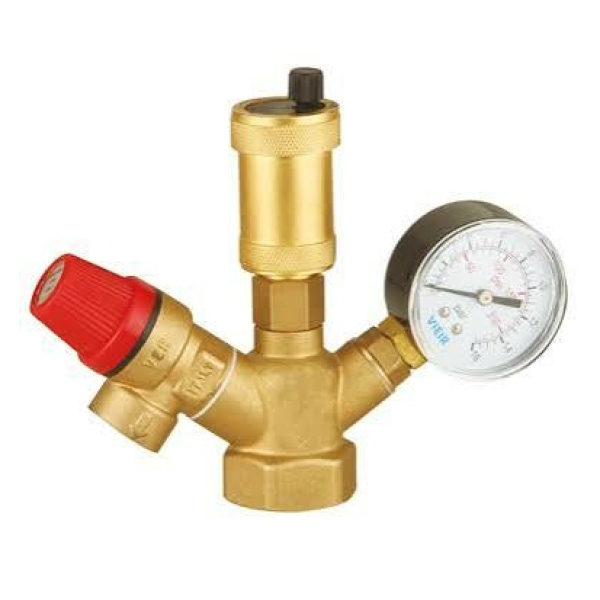 Группа безопасности котла 1" 3 бара AQ1125