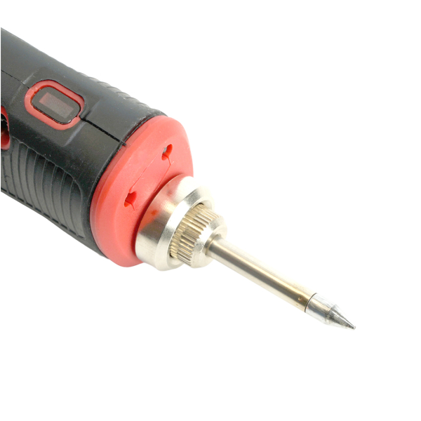 Паяльник 8вт беспроводной 1800mAh 5В нихромовый нагреватель красный/черный PLE801-08 Stekker