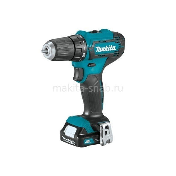 Шуруповерт акк 12В 30Нм 1,5А*ч DF 333 DWYE Makita