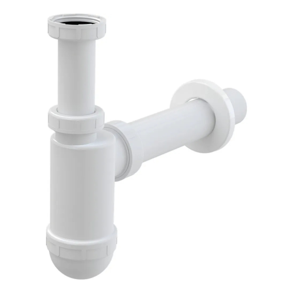 Сифон для раковины 1-1/4*40мм с трубой 40*40мм A43/AG210522140 ALCADRAIN