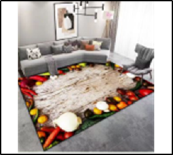 Ковер KITCHEN MATS DESIGNS 183 0,67*2,3