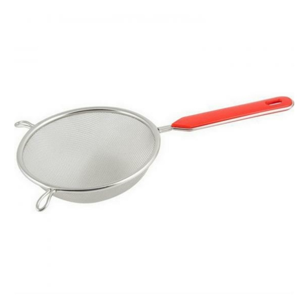 Сито нерж  сталь 14 см ячейка 1 мм пластик ручка Tagliatelle Mallony