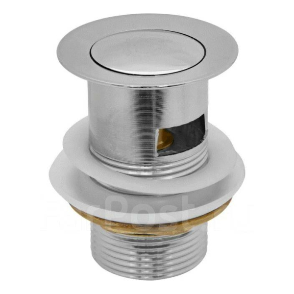 Донный клапан 1-1/4" click-clack без перелива SS 201 MASTERPROF