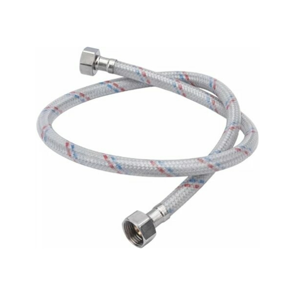Подводка гибкая нейлон  80см г/г 1/2" - 1/2"угол