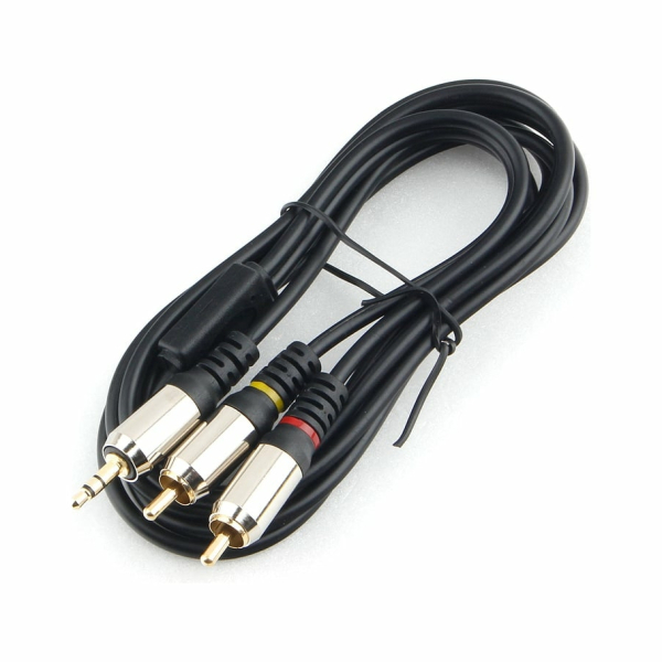 Аудио кабель 1.5м  2RCAшт.Jack3